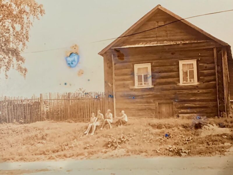 Старая фотография дома лоцмана