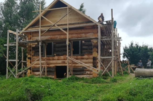 Реставрация дома лоцмана