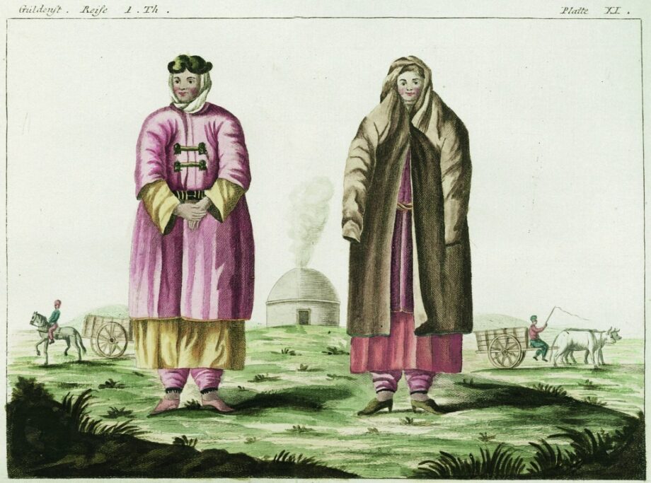 Татарские женщины, живущие в аулах у Терека
