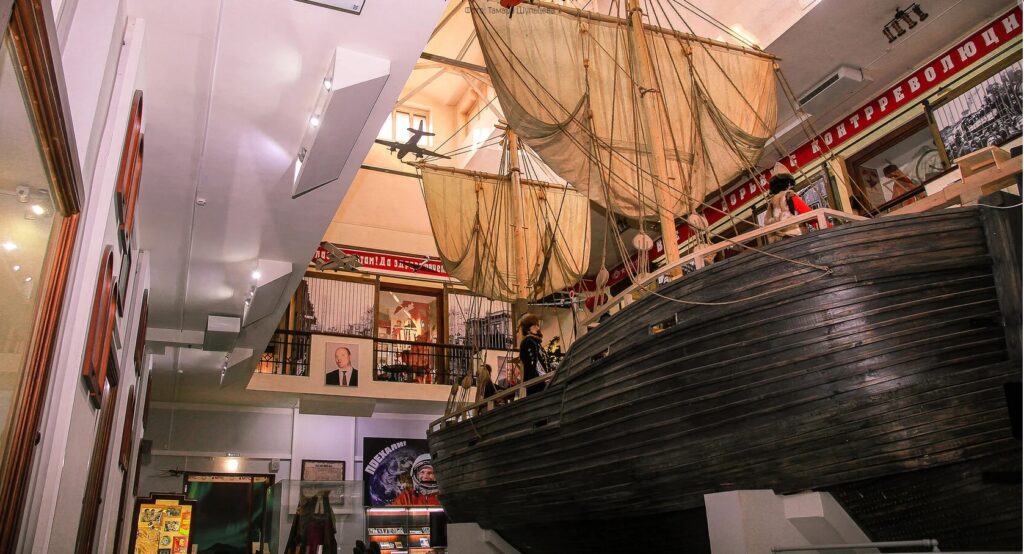 Корабль из виртуального музея
