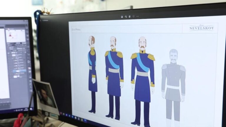 Создание персонажа для мультфильма про адмирала Невельского