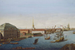 В начале апреля 1718 года начала свои заседания Адмиралтейств-коллегия — орган управления военно-морскими силами России