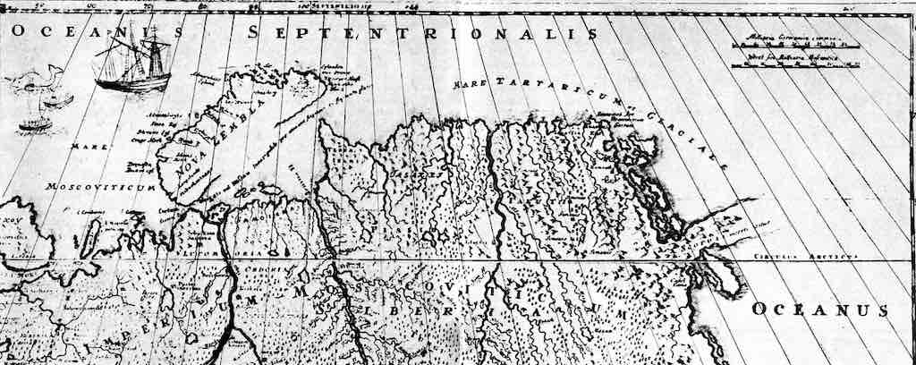 Карта Камчадалии Гомана
